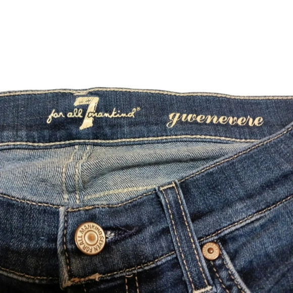 7 for All Mankind Gwenevere Jeans Women’s size 28 - Picture 3 of 8